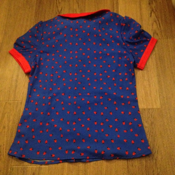 🐒NEW Lindy Bop Ladybug Top🐒 - Picture 4 of 4
